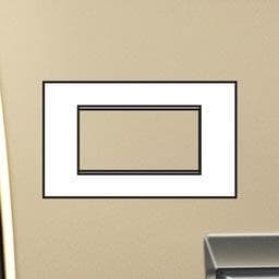 LivingLight - plaque air 4 modules Or mat