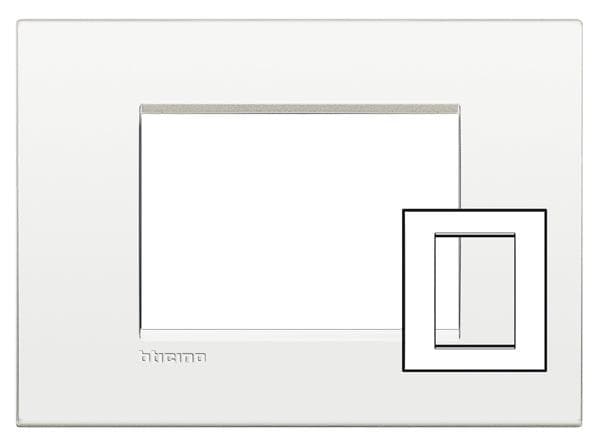 LivingLight - plaque air 3 + 3 modules Blanc pur