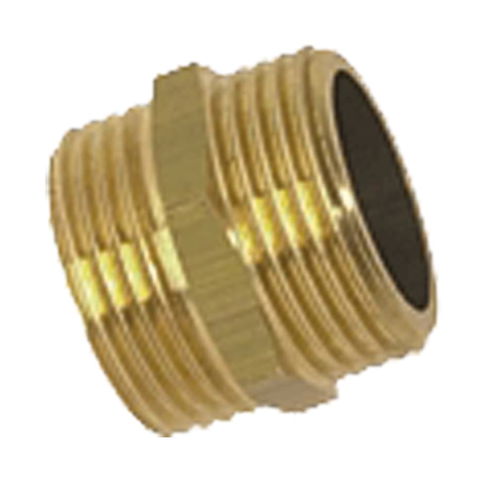 mamelon double égal laiton alimentation tube cuivre 1/4"M