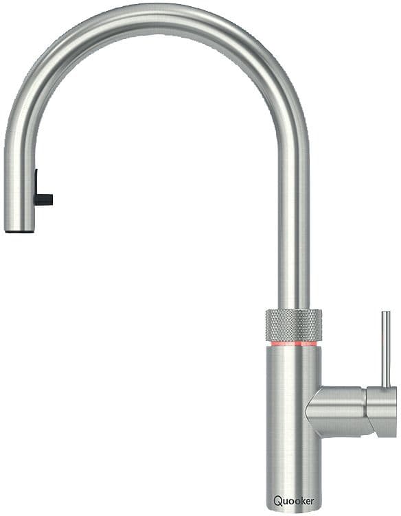 MITIGEUR DE CUISINE AVEC DOUCHETTE EXTRACTIBLE FLEX QUOOKER RVS