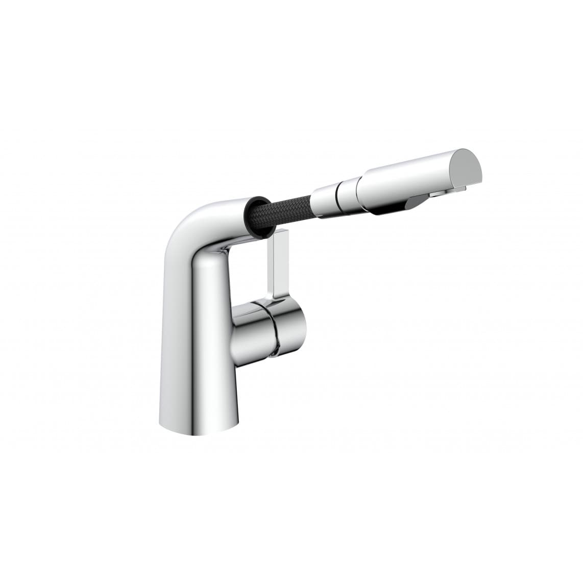 NI075COCR COOL Wastafelkraan, chroom, met uittrekbare haardouche