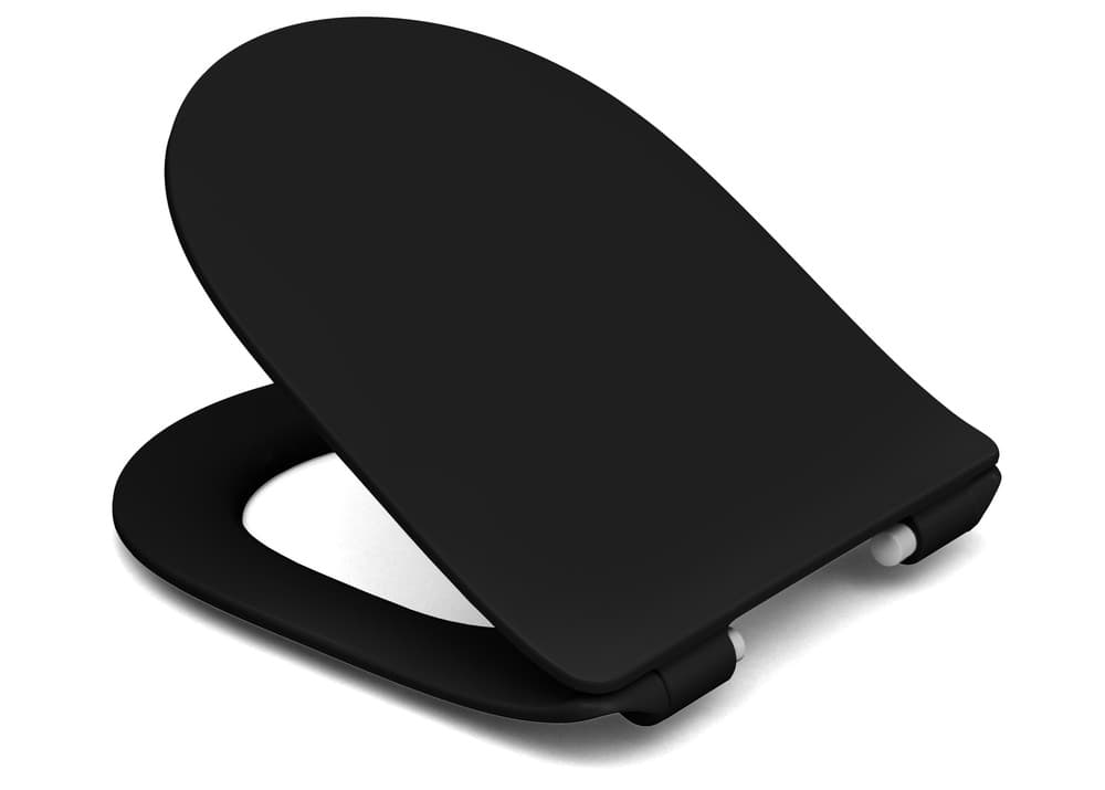 GO by Van Marcke Fora abattant softclose take-off duroplast noir