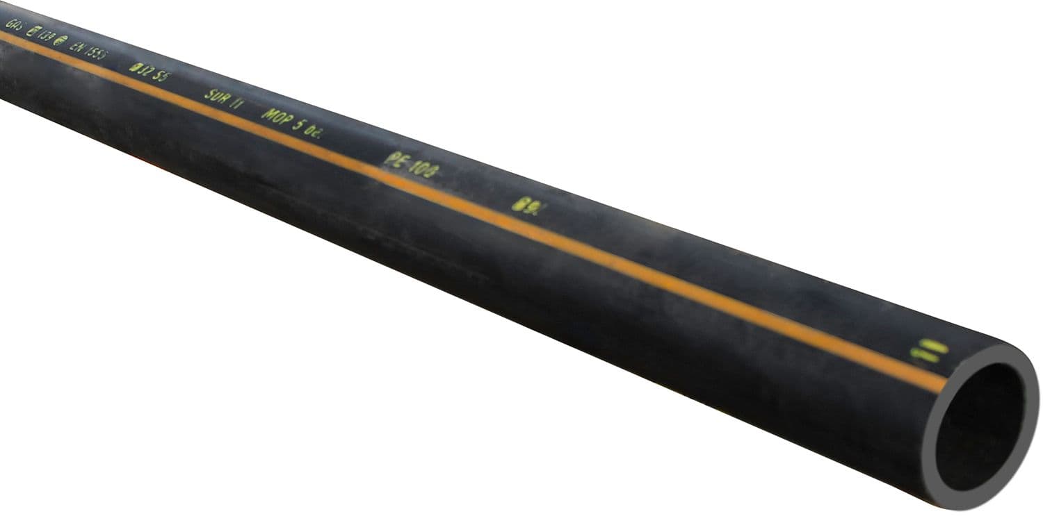 TUBE PE GAZ ELOFIT 6M LA LONG. 90X8,2MM