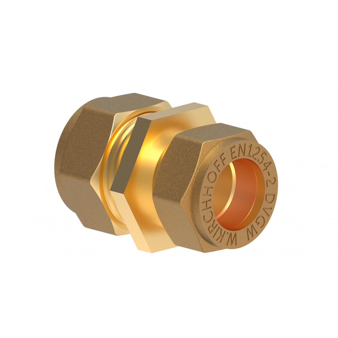 989454617 LT raccord réducteur, vierge, 15 mm x 12 mm, raccord à serrer pour tube en cuivre,
