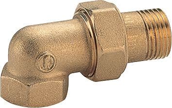 RACCORD LAITON POUR RADIATEUR GIACOMINI 3/4"MF EQUERRE