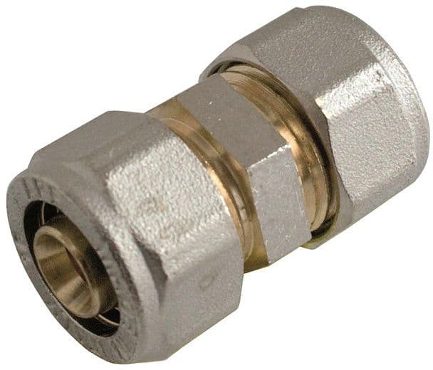 RACCORD DROIT A SERRER ALUPEX 16-16MM