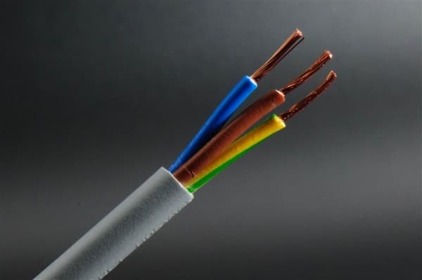Vtmb 3 G 1.5 Gris (H05VV-F) sur bobine de 500m