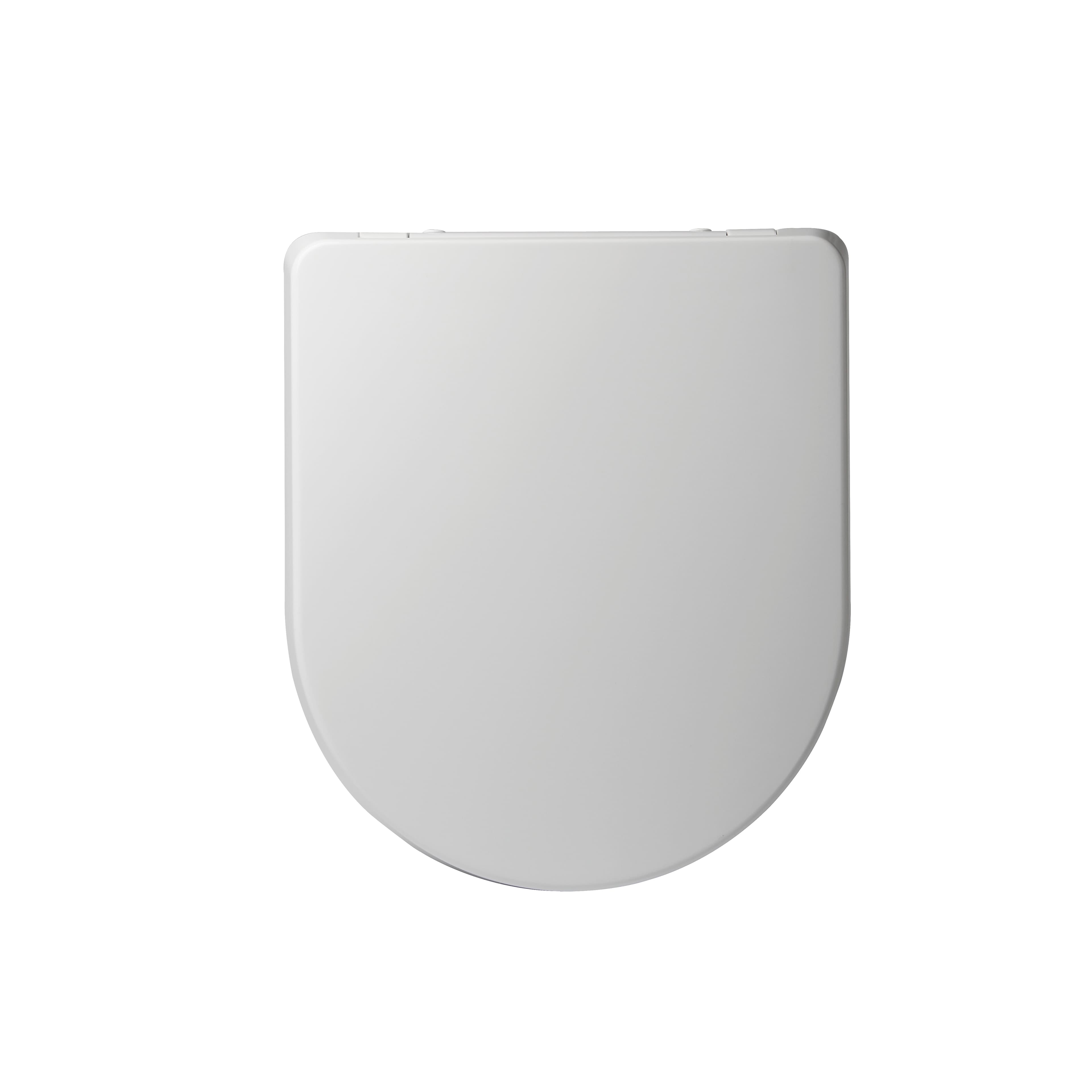 ALONI abattant wc Premium - soft close - quick release - topfix - Duroplast - charnières en inox - blanc brillant