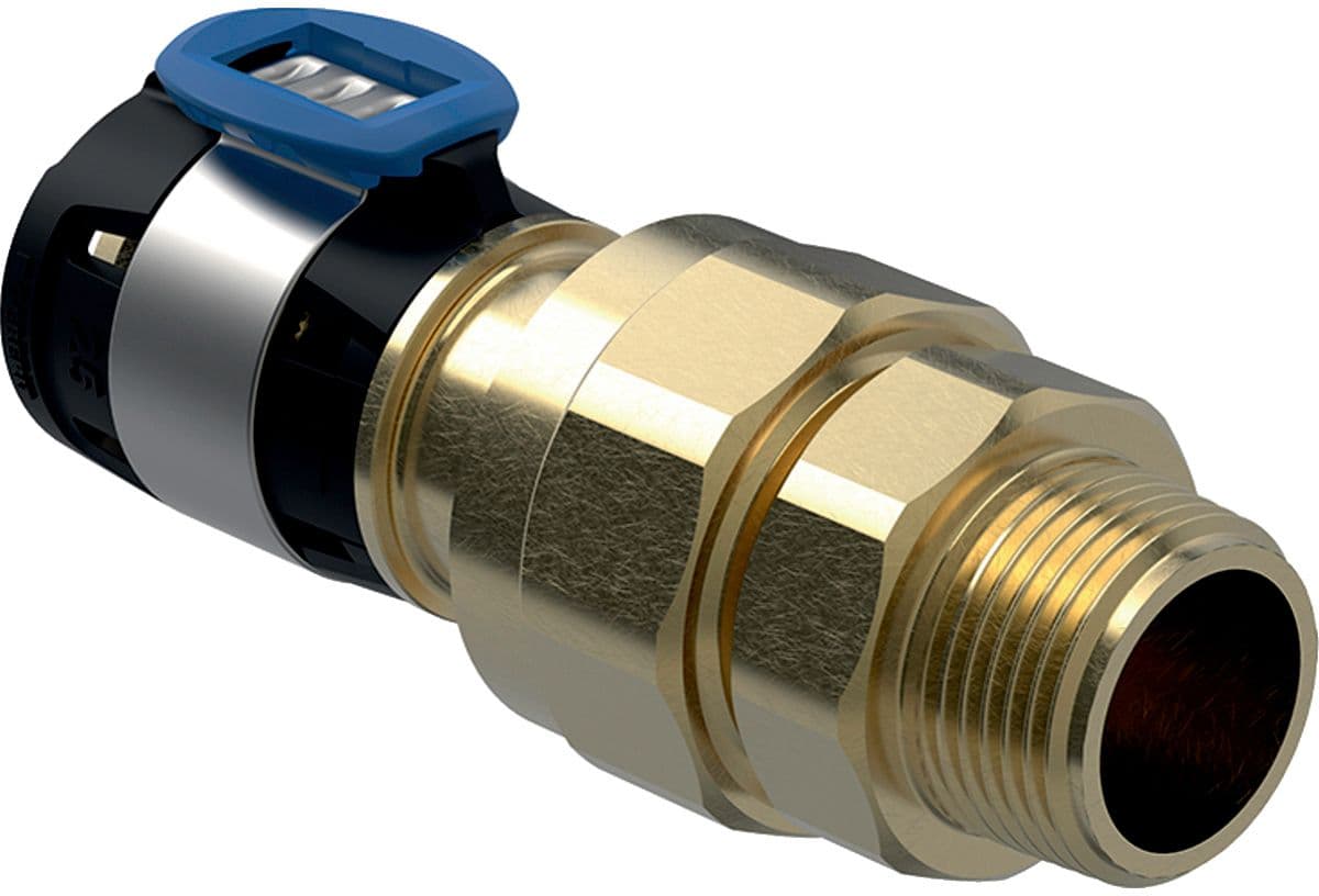 RACCORD UNION 25MM-3/4"M FLOWFIT GEBERIT
