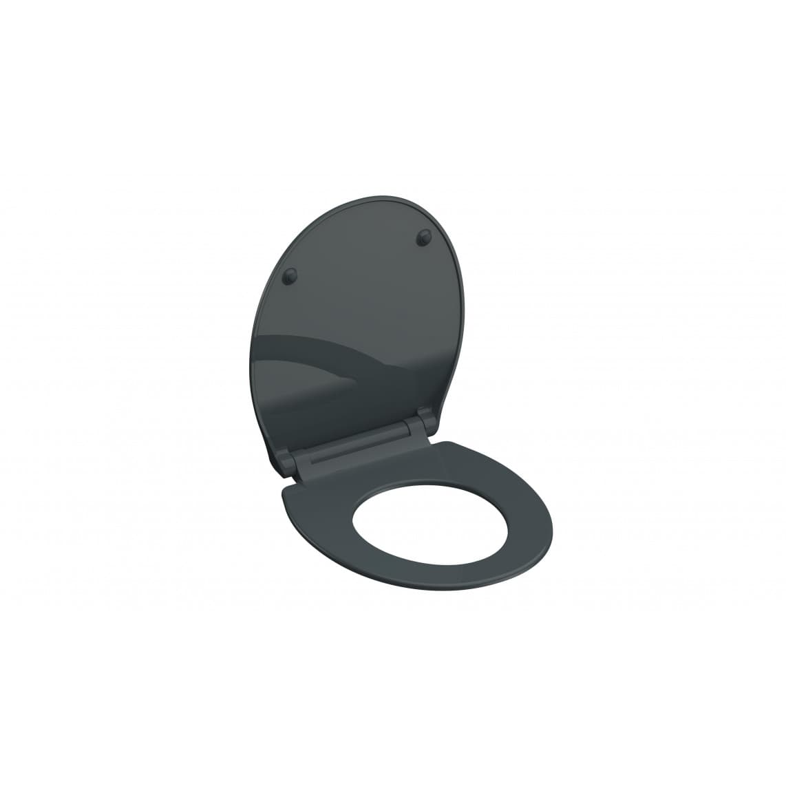 82704 Duroplast Toilet seat SLIM ANTHRAZIT, with soft close and quick release