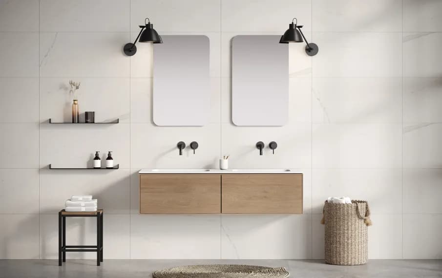 COLOUR SHELF LOOOX 10X30CM NOIR MAT