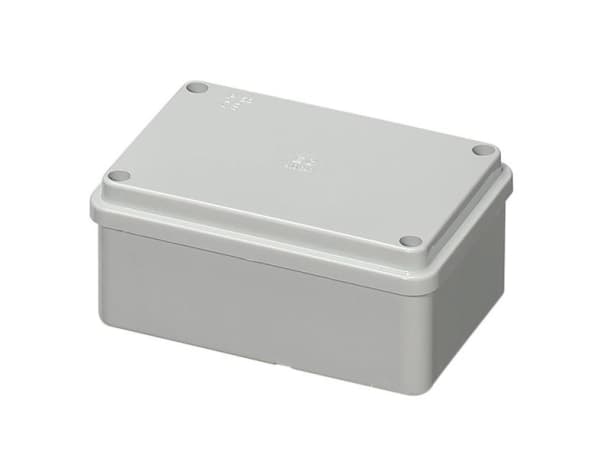 Boîte de dérivation à paroi lisse sans halogène IP56 dimensions 120 x 80 x 50