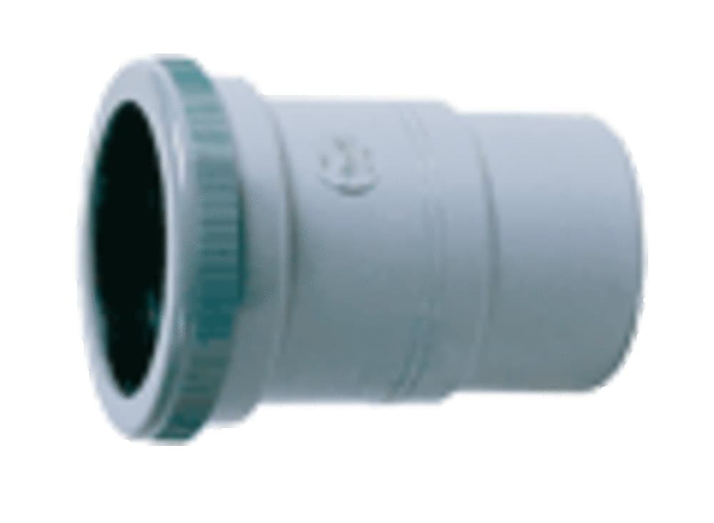 Nicoll raccord à coller PVC manchon de dilatation horizontale MF D 50 gris
