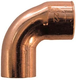 CUIVRE A SOUDER COUDE 90° MF 22MM