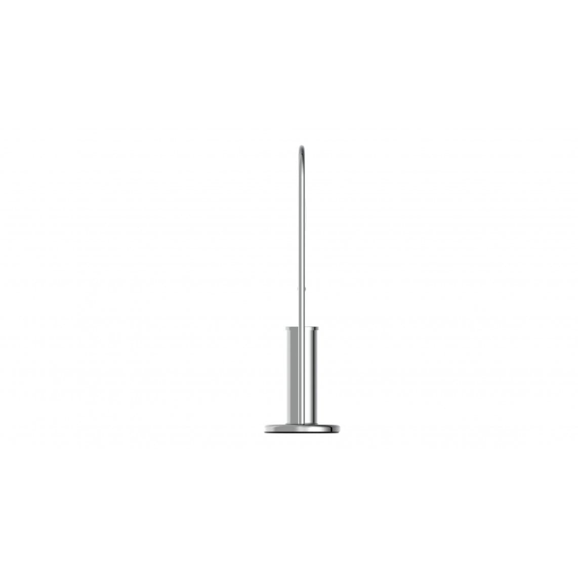 BA0001 Floor standing toilet set, toilet paper holder and brush holder, chrome