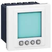 Mosaic interrupteur horaire programmable 16A 250V 2 modules Blanc