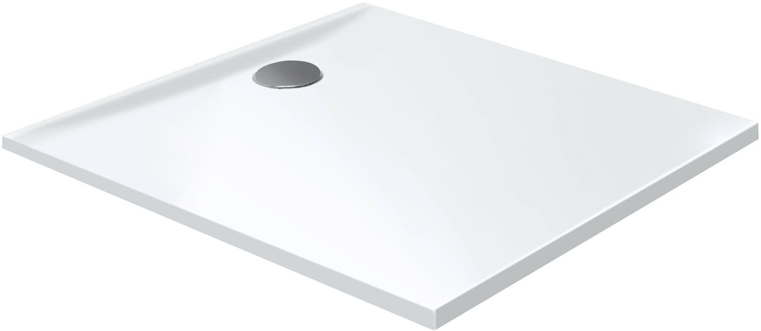 PLAQUE DE DOUCHE NEWFORCE 90-90-3,5 SOLID BLANC MAT