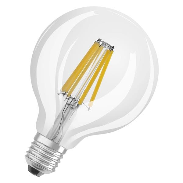 Lampe Led superstar plus classic globe filament G95 11W / 2700K E27 1521lm dimmable