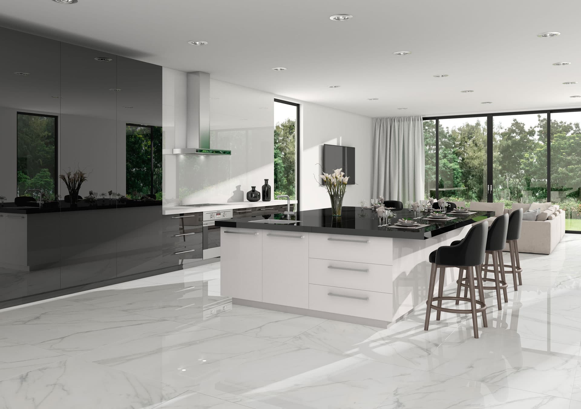 MOSAICO VERNAZZA BLACK 30X30 (PZ)