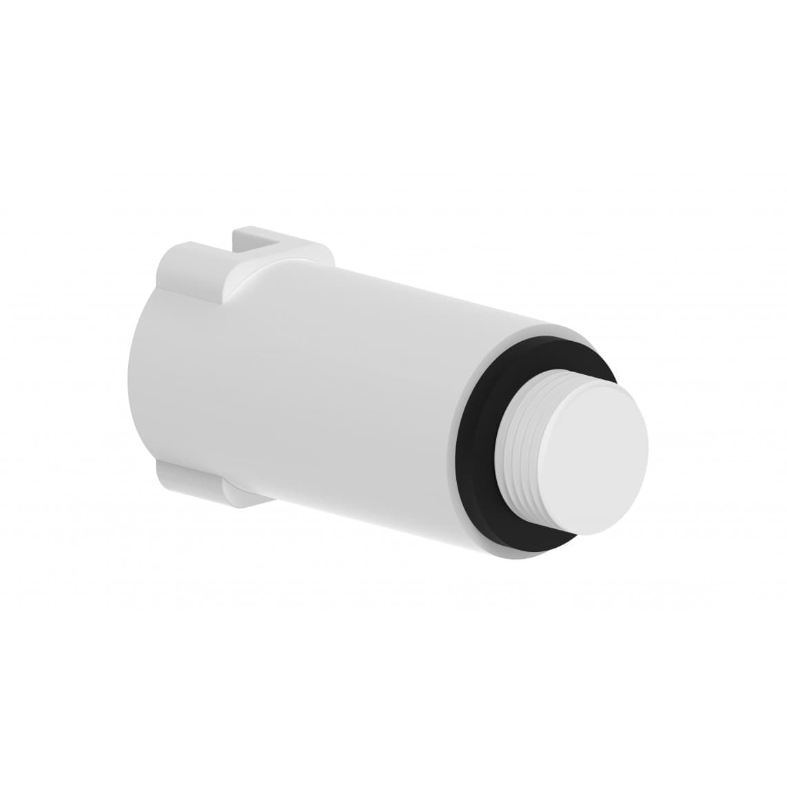 98913100 bouchon de chantier synthétique, blanc, 3/8", non résistant à la pression