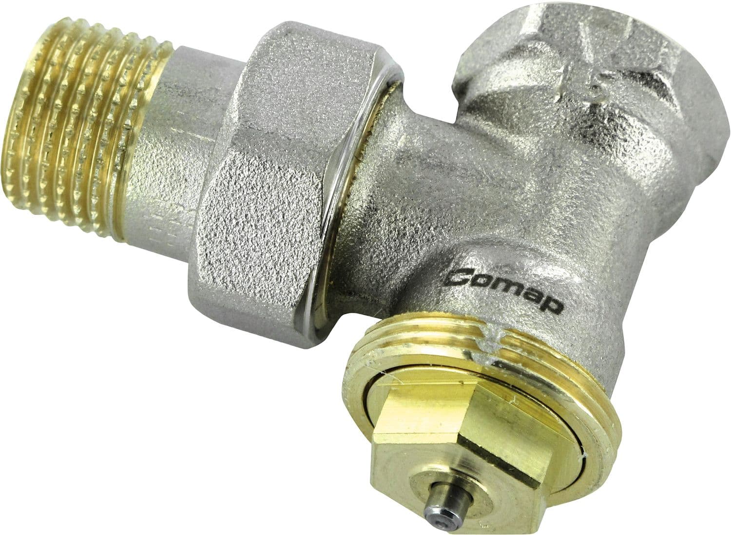 VANNE RADIATEUR THERMOSTATIQUE COMAP EQUERRE 3/4"MF-M28