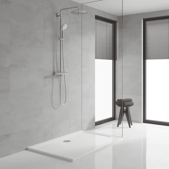 COLONNE DE DOUCHE+THERMOSTAT EUPHORIA 260 GROHE ECO COOLSTART CHROME 9,5L/MIN