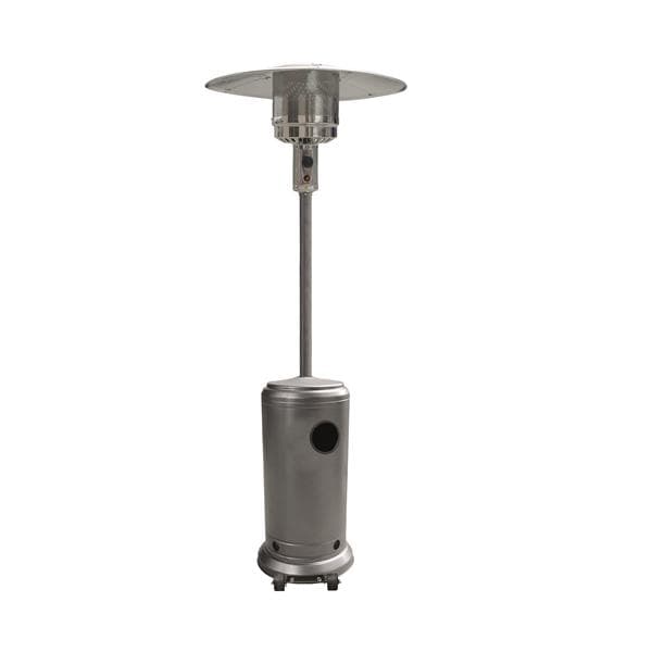 Chauffage au gaz Inox champignon 14kW argente 221 x 81 x 81cm