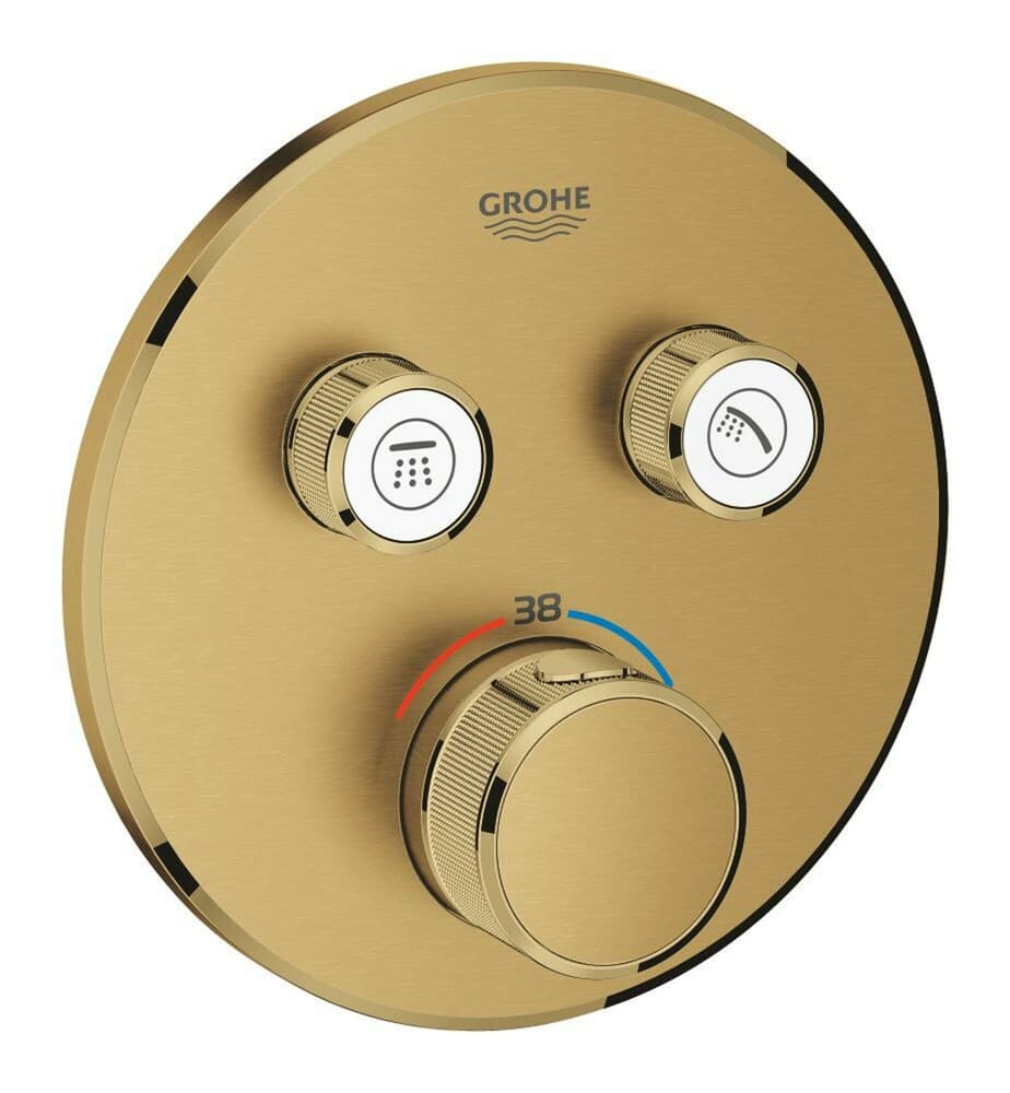 Grohe Grohtherm SmartControl thermostat encastré brushed cool sunrise