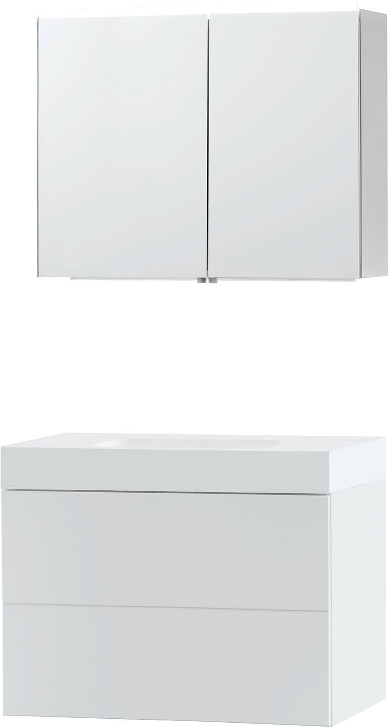 MEUBLE PURO SOLO BLANC 90 SOLID PURO ARMOIRE TOILLETTE