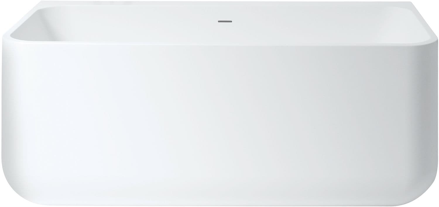 BAIN+SIPHON+CLICK CREPINE 160X71 DOMINO BACK-TO-WALL XONYX BLANC SATIN