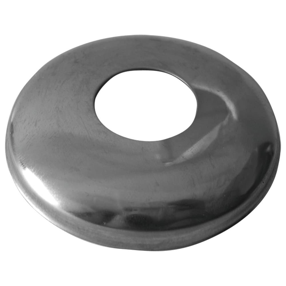 rosace chromé inox 1/2" hauteur 10 mm