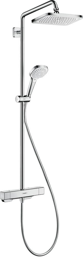 Hansgrohe Croma E Showerpipe 280 1jet avec mitigeur thermostatique chrome