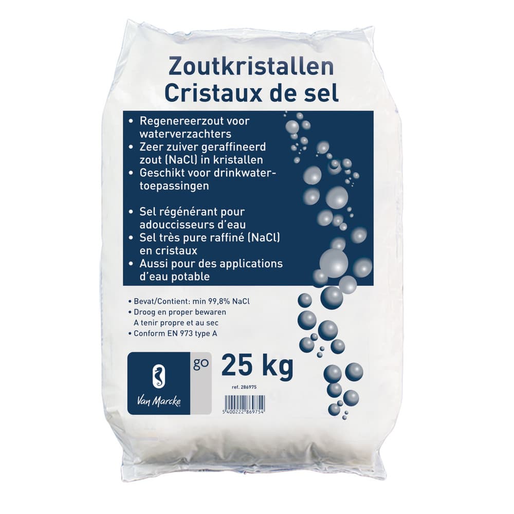 BM SEL EN CRISTAUX PAR 25 KG.