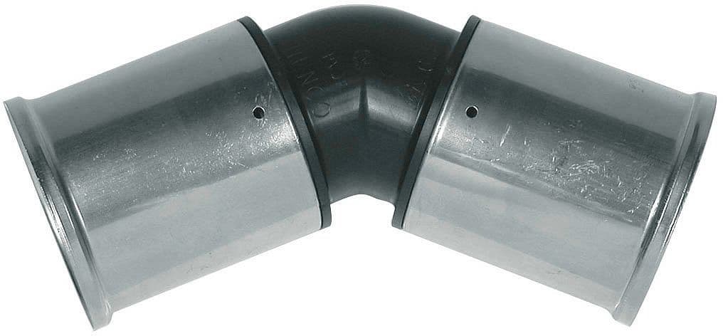 COUDE A SERTIR 45° 40MM SYNTHETIQUE HENC