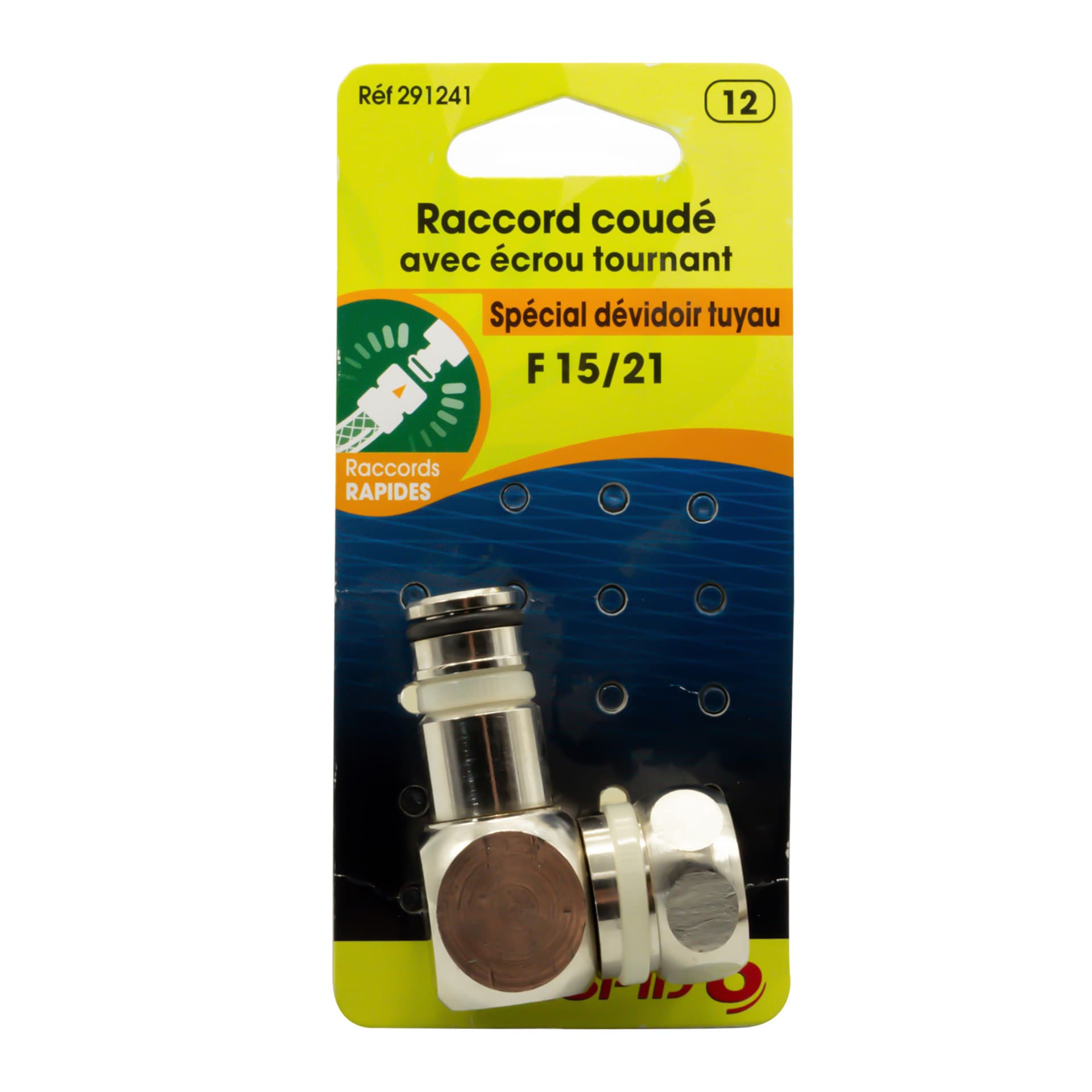 COUDE AVEC ECROU TOURNANT+ORING 9121 3/4