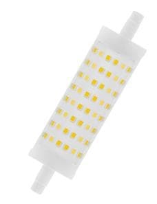 Lampe Led line spéciale double culot 118mm 125 15W 827 R7s