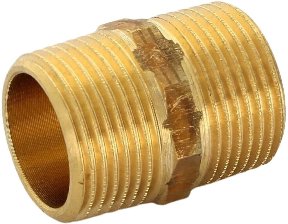 Bronzen XL draadnippel 2" 1/2 Viega