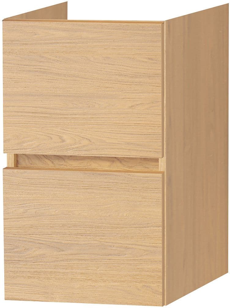 SOUS MEUBLE MOLTO 2 TIROIRS 35 CHENE BRONZE