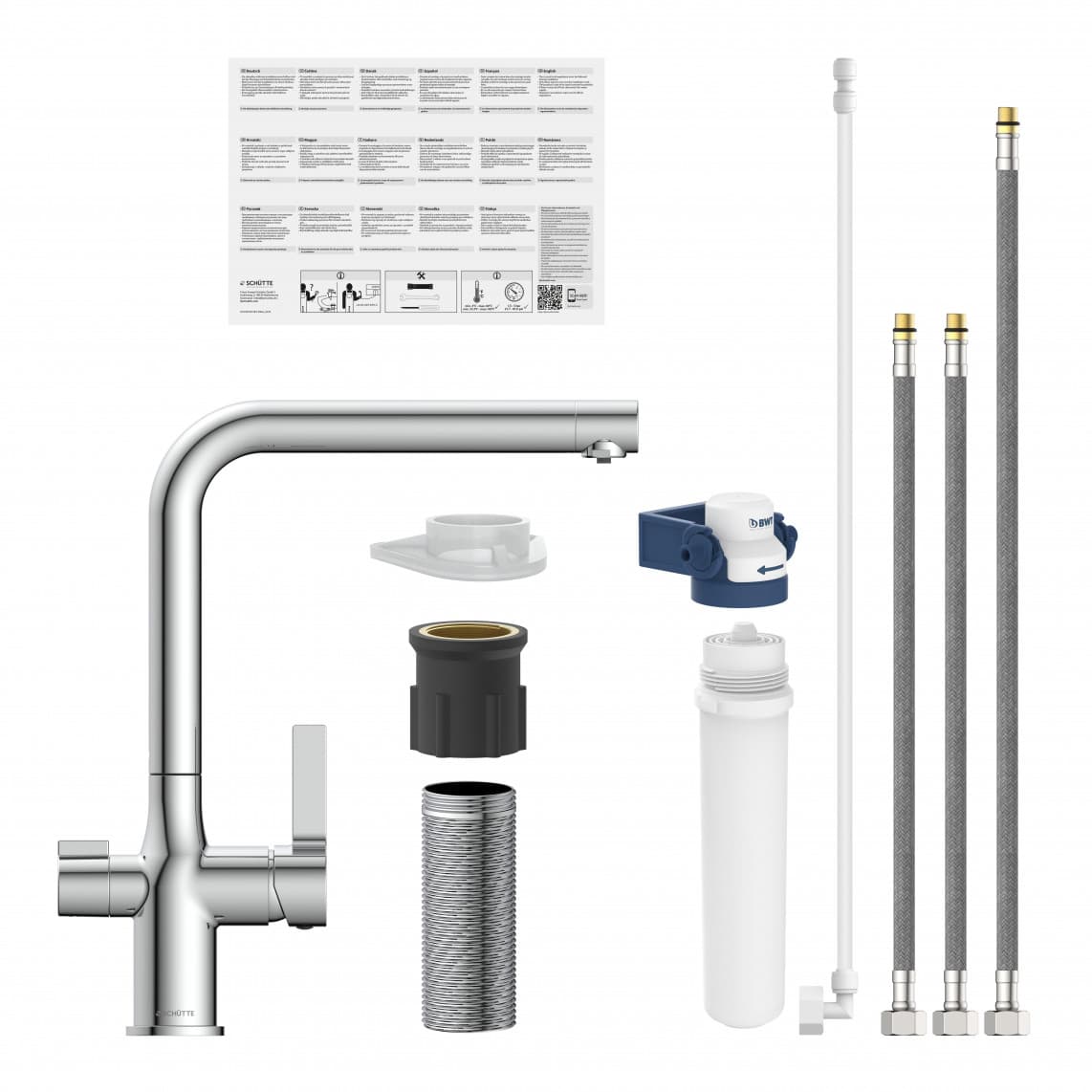 99800 AQUASTAR PRO Drinking water sink mixer, chrome, with filter system