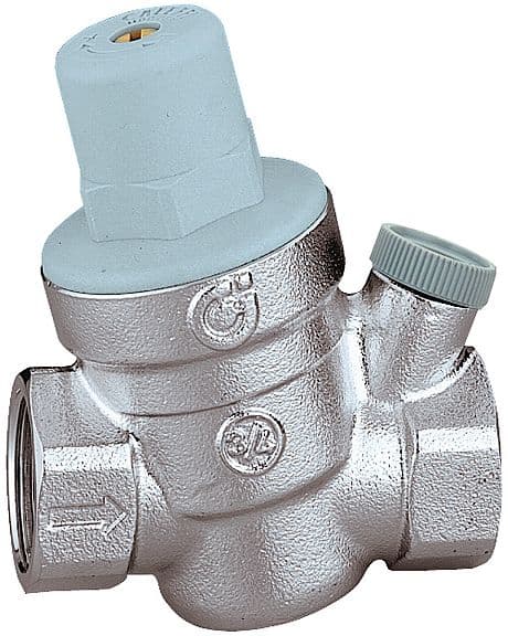 REGULATEUR PRESSION EAU +RACC. MANOMETRE 3/4" CHROME 1-6 BAR CALEFFI