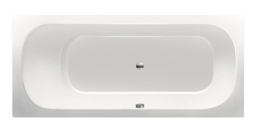 Bado Aruba baignoire duo à encastrer 1800 x 800 x 450 mm blanc