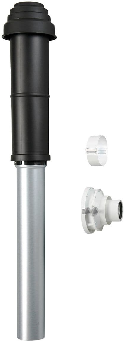 PASSAGE DE TOIT CONCENTRIQUE JUNKERS AZB917 60/100MM+ADAPTATEUR
