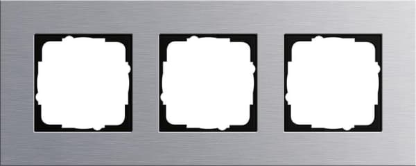 Cadre de finition Gira Esprit Aluminium (anodisé) - Aluminium anodisé E 1 EV 1.