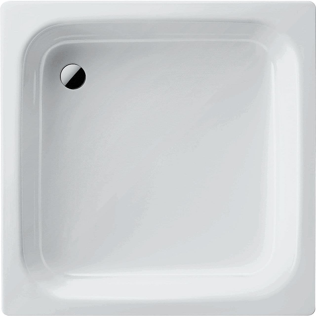 TUB ACIER SANIDUSCH KALDEWEI 80-80-14CM ANTIDERAPANT BLANC