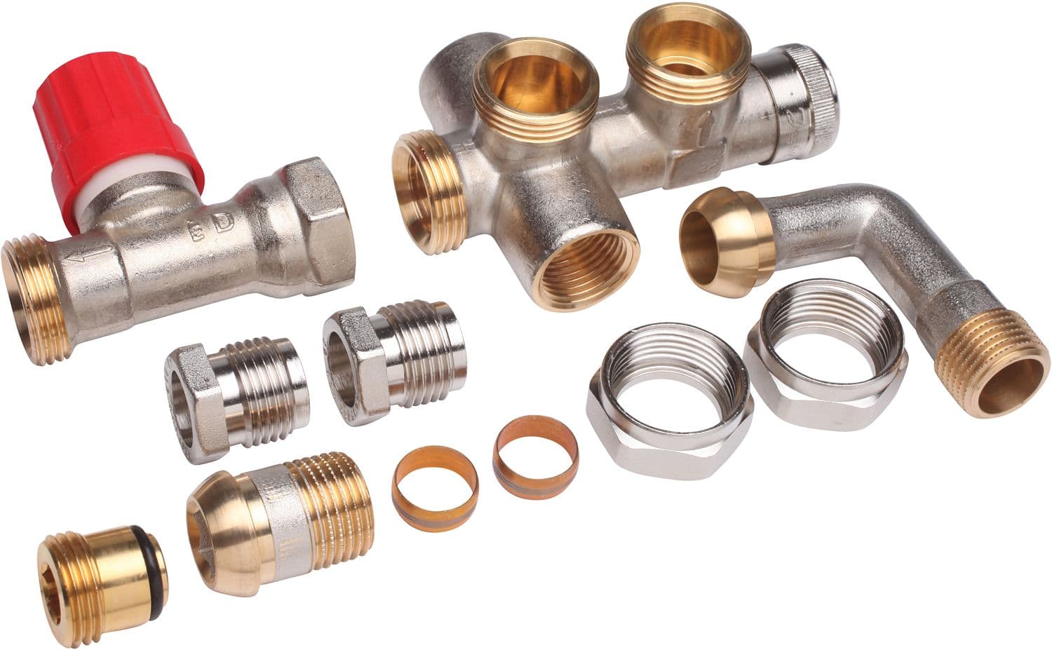 COMBINAISON DE RACCORD BITUBE DANFOSS SOL 40MM