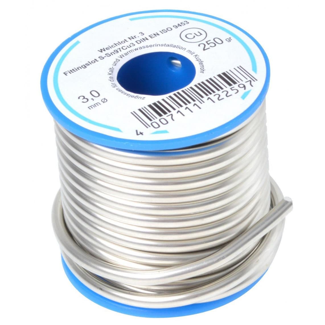 989155055 fil à souder 97/3, 250 g