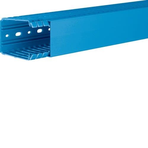Goulotte de câblage ba7 80 x 60mm, Bleu