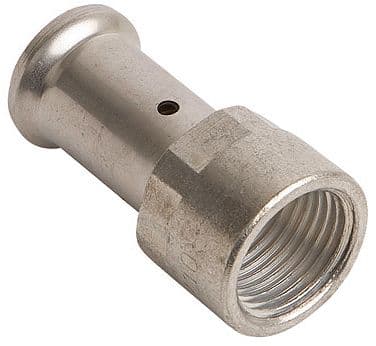 RACCORD A SERTIR 26MM-3/4"F LAITON HENCO