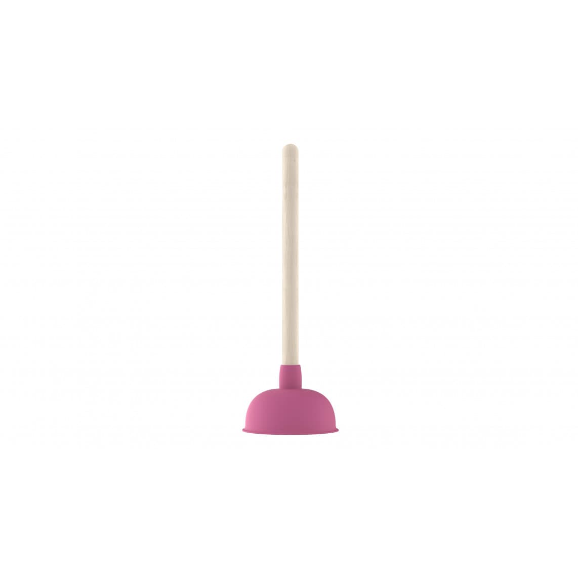 BZ002 Nettoyant pour évier avec Poignée en bois, Ø 140 mm, Rose