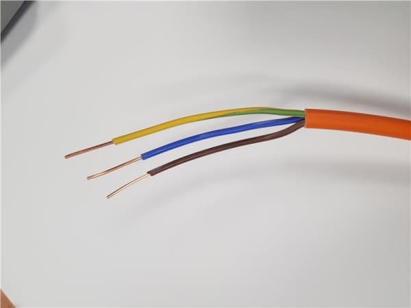Câble F3 3 G 2.5 Orange rf 1h30